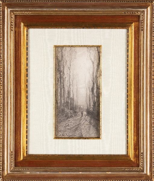 Antonio Fontanesi : Il viandante notturno  - Asta Dipinti del XIX Secolo - Associazione Nazionale - Case d'Asta italiane