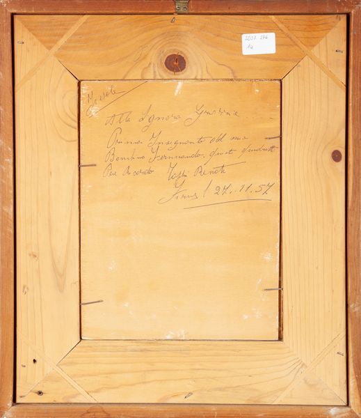 Giacomo Delcroix : La strada per Fiesole  - Asta Dipinti del XIX Secolo - Associazione Nazionale - Case d'Asta italiane