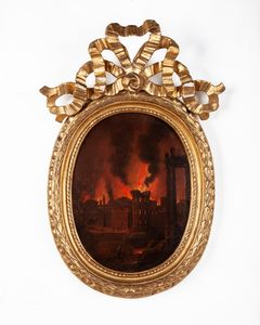 Orazio Grevenbroeck, Attribuito a : Paesaggi  - Asta Dipinti del XIX Secolo - Associazione Nazionale - Case d'Asta italiane