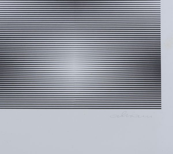 ALVIANI GETULIO (n. 1939) : Senza titolo.  - Asta Asta 424 | GRAFICA MODERNA, FOTOGRAFIA E MULTIPLI D'AUTORE Online - Associazione Nazionale - Case d'Asta italiane