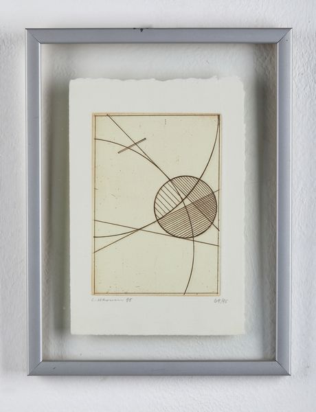 VERONESI LUIGI (1908 - 1998) : Lotto composto da n.2 fogli. Senza titolo.  - Asta Asta 424 | GRAFICA MODERNA, FOTOGRAFIA E MULTIPLI D'AUTORE Online - Associazione Nazionale - Case d'Asta italiane