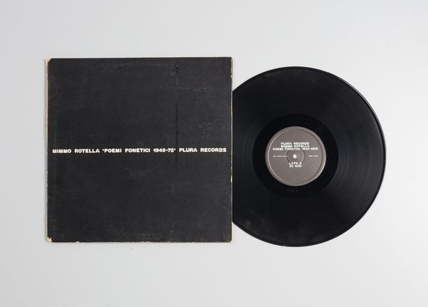ROTELLA MIMMO (1918 - 2006) : Poemi fonetici.  - Asta Asta 424 | GRAFICA MODERNA, FOTOGRAFIA E MULTIPLI D'AUTORE Online - Associazione Nazionale - Case d'Asta italiane