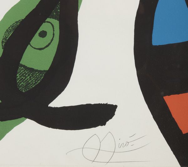 MIRO' JOAN (1893 - 1983) : Oda a Joan Mir.  - Asta Asta 424 | GRAFICA MODERNA, FOTOGRAFIA E MULTIPLI D'AUTORE Online - Associazione Nazionale - Case d'Asta italiane