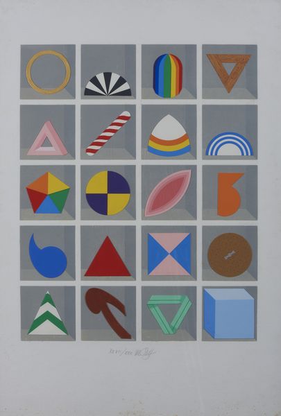 DEL PEZZO LUCIO (1933 - 2020) : Casellario.  - Asta Asta 424 | GRAFICA MODERNA, FOTOGRAFIA E MULTIPLI D'AUTORE Online - Associazione Nazionale - Case d'Asta italiane