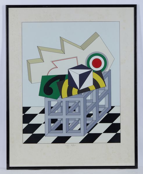 DEL PEZZO LUCIO (1933 - 2020) : Senza titolo.  - Asta Asta 424 | GRAFICA MODERNA, FOTOGRAFIA E MULTIPLI D'AUTORE Online - Associazione Nazionale - Case d'Asta italiane