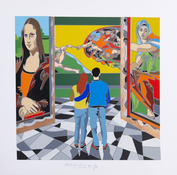 NESPOLO UGO (n. 1941) : Museum Display.  - Asta Asta 424 | GRAFICA MODERNA, FOTOGRAFIA E MULTIPLI D'AUTORE Online - Associazione Nazionale - Case d'Asta italiane