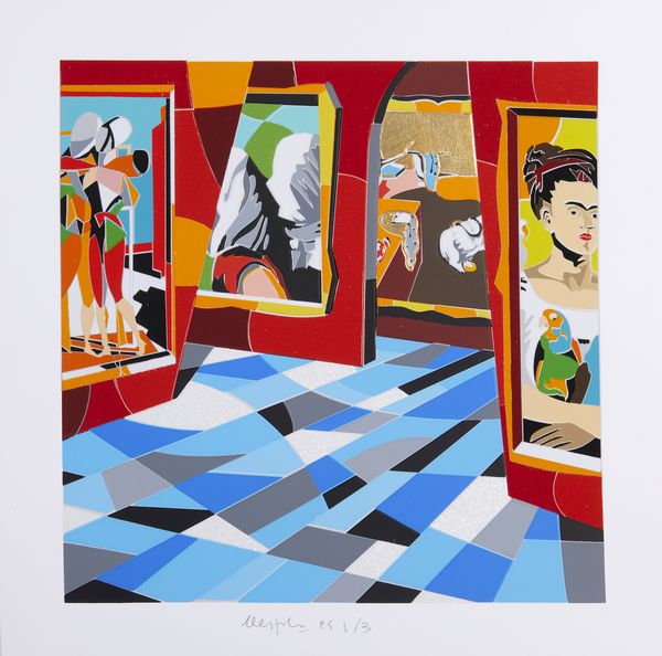 NESPOLO UGO (n. 1941) : Museum Display.  - Asta Asta 424 | GRAFICA MODERNA, FOTOGRAFIA E MULTIPLI D'AUTORE Online - Associazione Nazionale - Case d'Asta italiane