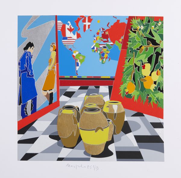 NESPOLO UGO (n. 1941) : Museum Display.  - Asta Asta 424 | GRAFICA MODERNA, FOTOGRAFIA E MULTIPLI D'AUTORE Online - Associazione Nazionale - Case d'Asta italiane