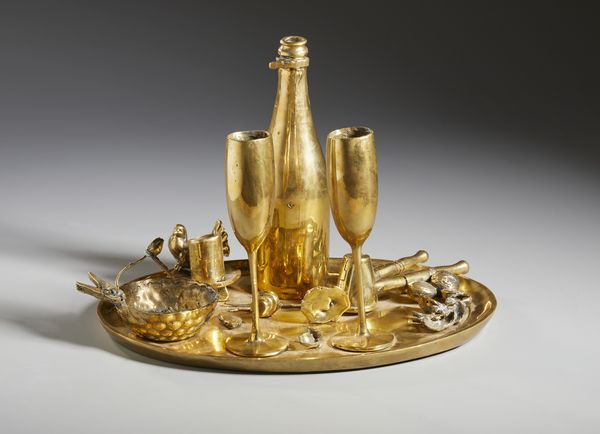 SPOERRI DANIEL (n. 1930) : L'heure bleue.  - Asta Asta 424 | GRAFICA MODERNA, FOTOGRAFIA E MULTIPLI D'AUTORE Online - Associazione Nazionale - Case d'Asta italiane