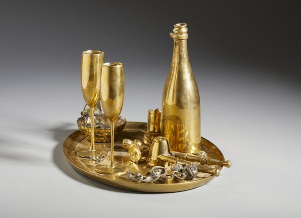 SPOERRI DANIEL (n. 1930) : L'heure bleue.  - Asta Asta 424 | GRAFICA MODERNA, FOTOGRAFIA E MULTIPLI D'AUTORE Online - Associazione Nazionale - Case d'Asta italiane