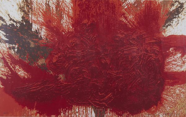 NITSCH HERMANN (1938 - 2022) : Senza titolo.  - Asta Asta 424 | GRAFICA MODERNA, FOTOGRAFIA E MULTIPLI D'AUTORE Online - Associazione Nazionale - Case d'Asta italiane