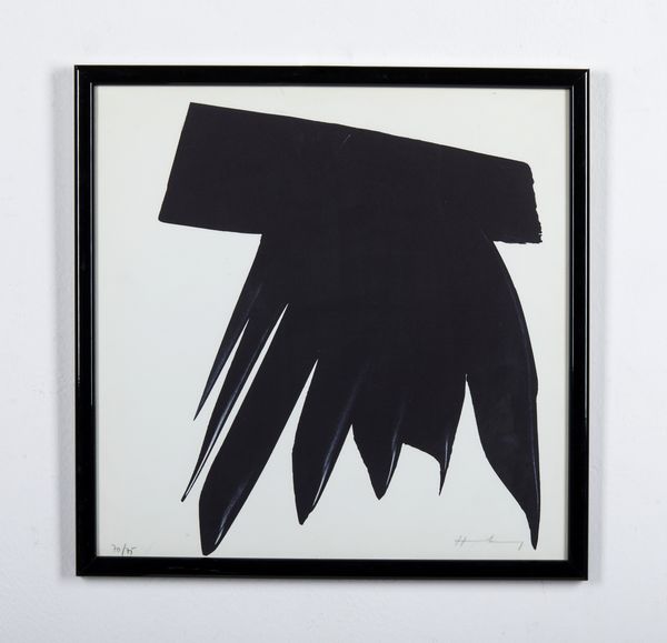 HARTUNG HANS (1904 - 1989) : L-53.  - Asta Asta 424 | GRAFICA MODERNA, FOTOGRAFIA E MULTIPLI D'AUTORE Online - Associazione Nazionale - Case d'Asta italiane