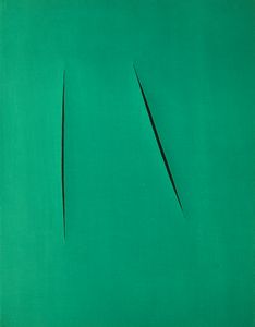 FONTANA LUCIO (1899 - 1968) - Concetto spaziale.