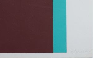 GRAESER CAMILLE (1892 - 1980) : Caput Mortuum.  - Asta Asta 424 | GRAFICA MODERNA, FOTOGRAFIA E MULTIPLI D'AUTORE Online - Associazione Nazionale - Case d'Asta italiane