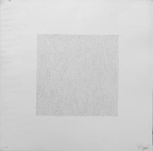 LEWITT SOL (1928 - 2007) - Vertical Lines, Not Touching.