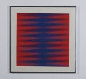 ALVIANI GETULIO (n. 1939) : Senza titolo.  - Asta Asta 424 | GRAFICA MODERNA, FOTOGRAFIA E MULTIPLI D'AUTORE Online - Associazione Nazionale - Case d'Asta italiane