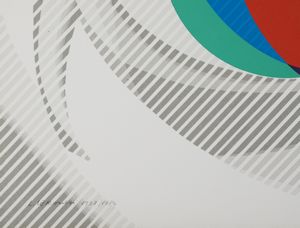 VERONESI LUIGI (1908 - 1998) : Senza titolo.  - Asta Asta 424 | GRAFICA MODERNA, FOTOGRAFIA E MULTIPLI D'AUTORE Online - Associazione Nazionale - Case d'Asta italiane