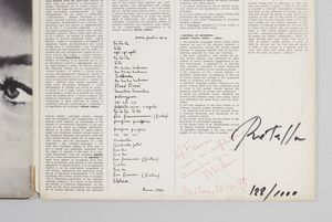 ROTELLA MIMMO (1918 - 2006) : Poemi fonetici.  - Asta Asta 424 | GRAFICA MODERNA, FOTOGRAFIA E MULTIPLI D'AUTORE Online - Associazione Nazionale - Case d'Asta italiane