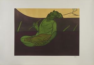 ADAMI VALERIO (n. 1935) - Early morning.