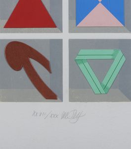 DEL PEZZO LUCIO (1933 - 2020) : Casellario.  - Asta Asta 424 | GRAFICA MODERNA, FOTOGRAFIA E MULTIPLI D'AUTORE Online - Associazione Nazionale - Case d'Asta italiane