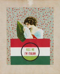 BAJ ENRICO (1924 - 2003) - Kiss me-I'm Italian.
