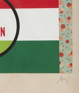 BAJ ENRICO (1924 - 2003) : Kiss me-I'm Italian.  - Asta Asta 424 | GRAFICA MODERNA, FOTOGRAFIA E MULTIPLI D'AUTORE Online - Associazione Nazionale - Case d'Asta italiane