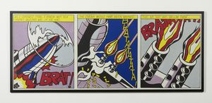 LICHTENSTEIN ROY (1923 - 1997) - As I opened fire.