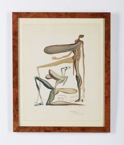 DALI' SALVADOR (1904 - 1989) : La Divine Comdie - Purgatoire 22 - La prodigalit.  - Asta Asta 424 | GRAFICA MODERNA, FOTOGRAFIA E MULTIPLI D'AUTORE Online - Associazione Nazionale - Case d'Asta italiane
