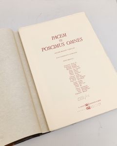 MANZU' GIACOMO (1908 - 1991) : Pacem te poscimus omnes.  - Asta Asta 424 | GRAFICA MODERNA, FOTOGRAFIA E MULTIPLI D'AUTORE Online - Associazione Nazionale - Case d'Asta italiane