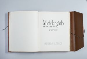DAUTRY MARC  (1930 - 2008) : Michelangiolo Buonarroti.  - Asta Asta 424 | GRAFICA MODERNA, FOTOGRAFIA E MULTIPLI D'AUTORE Online - Associazione Nazionale - Case d'Asta italiane