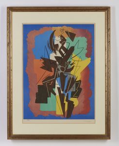 SEVERINI GINO (1883 - 1966) : Danse Espagnole.  - Asta Asta 424 | GRAFICA MODERNA, FOTOGRAFIA E MULTIPLI D'AUTORE Online - Associazione Nazionale - Case d'Asta italiane