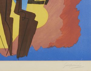 SEVERINI GINO (1883 - 1966) : Danse Espagnole.  - Asta Asta 424 | GRAFICA MODERNA, FOTOGRAFIA E MULTIPLI D'AUTORE Online - Associazione Nazionale - Case d'Asta italiane