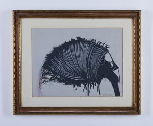 SCANAVINO EMILIO (1922 - 1986) : Senza titolo.  - Asta Asta 424 | GRAFICA MODERNA, FOTOGRAFIA E MULTIPLI D'AUTORE Online - Associazione Nazionale - Case d'Asta italiane