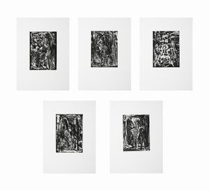 VEDOVA EMILIO (1919 - 2006) - Specchi (cartella completa).