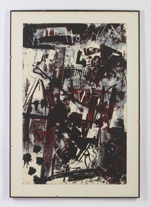 VEDOVA EMILIO (1919 - 2006) : A Franco.  - Asta Asta 424 | GRAFICA MODERNA, FOTOGRAFIA E MULTIPLI D'AUTORE Online - Associazione Nazionale - Case d'Asta italiane