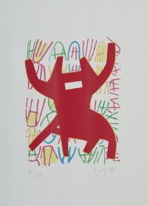 CAPOGROSSI GIUSEPPE (1900 - 1972) : Opale n 10.  - Asta Asta 424 | GRAFICA MODERNA, FOTOGRAFIA E MULTIPLI D'AUTORE Online - Associazione Nazionale - Case d'Asta italiane