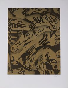 FERRARI AGOSTINO (n. 1938) : Lotto contenente n. 3 litografie. Frammenti.  - Asta Asta 424 | GRAFICA MODERNA, FOTOGRAFIA E MULTIPLI D'AUTORE Online - Associazione Nazionale - Case d'Asta italiane