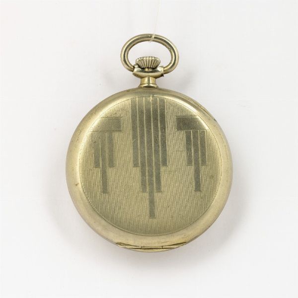 Orologio da tasca Omega, cassa in metallo, quadrante in metallo smaltato, scappamento ad ancora  - Asta Orologi da Tasca - Associazione Nazionale - Case d'Asta italiane