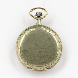 Orologio da tasca francese inizio 900 cassa in metallo  - Asta Orologi da Tasca - Associazione Nazionale - Case d'Asta italiane
