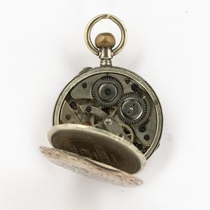Orologio da collo, svizzero, cassa in argento, movimento a cilindro  - Asta Orologi da Tasca - Associazione Nazionale - Case d'Asta italiane