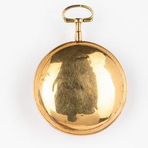 Dubois et fils, orologio da tasca francese, 1800 circa, cassa in oro rosa movimento con scappamento a verga, quadrante in smalto bianco  - Asta Orologi da Tasca - Associazione Nazionale - Case d'Asta italiane