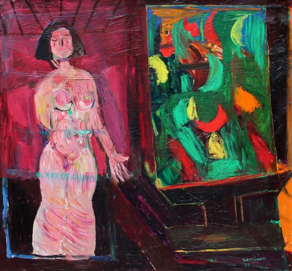 Bruno Cassinari : Figura  - Asta Arte Moderna e Contemporanea - Associazione Nazionale - Case d'Asta italiane