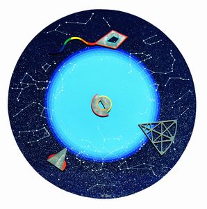 LUCIO DEL PEZZO - Cielo con costellazioni (progetto per l'Allegra Costa)