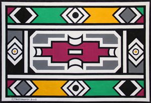 Esther MAHLANGU - Senza titolo