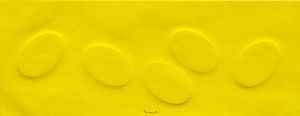Turi Simeti : 5 Ovali gialli  - Asta Arte Moderna e Contemporanea - Associazione Nazionale - Case d'Asta italiane