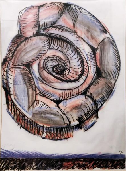 Mario Merz : Chiocciola  - Asta Opere Grafiche e Multipli - Associazione Nazionale - Case d'Asta italiane
