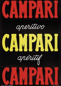 Anonimo - Apéritif Campari, Milano.