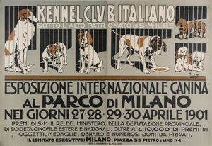 Franz Laskoff - Kennel Club Italiano - Esposizione Internazionale Canina -  Milano