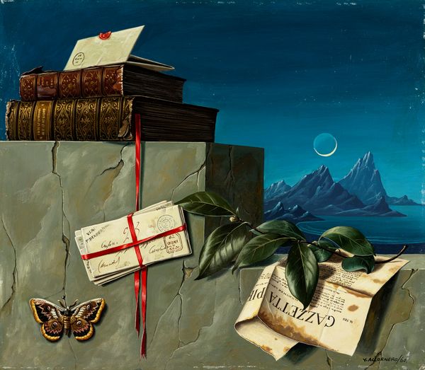 Vittorio Accornero : Notturno  - Asta Fumetti: Tavole e Illustrazioni Originali - Associazione Nazionale - Case d'Asta italiane