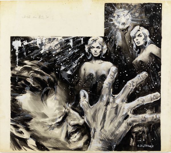 Giovanni Di Stefano : L'ultima luce  - Asta Fumetti: Tavole e Illustrazioni Originali - Associazione Nazionale - Case d'Asta italiane